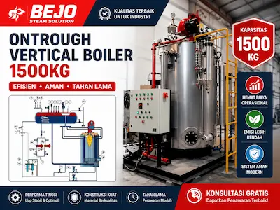 BEJO VERTICAL STEAM BOILER PT INDIRA