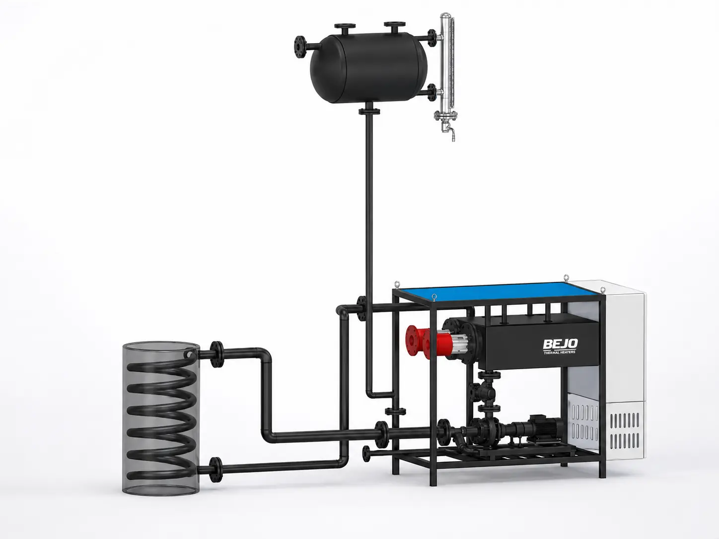 The Structure of Electric Thermal Oil Heater