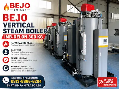 bejo vertical boiler andal dan effisinsi energi